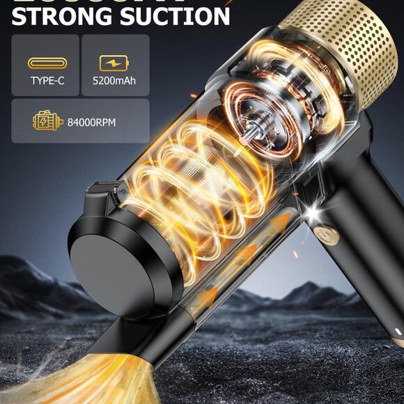 Car Vacuum Cleaner Cordless - Picture 2 of 7